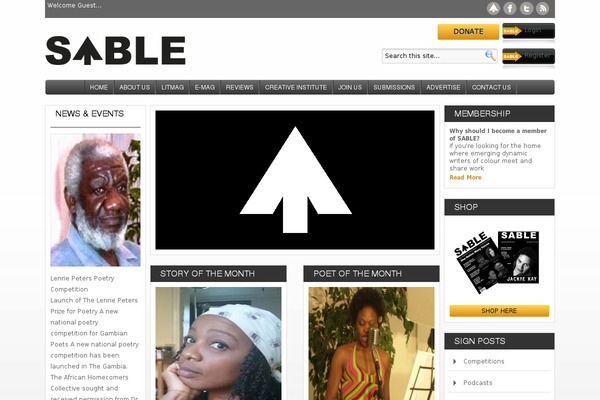 Fanwood theme site design template sample