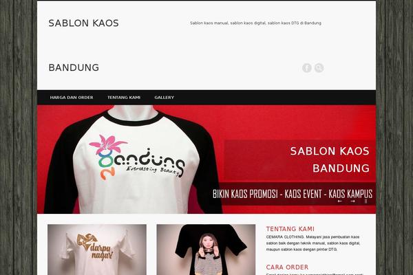 Pinboard theme site design template sample