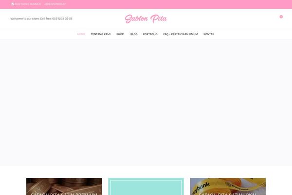 Basel theme site design template sample