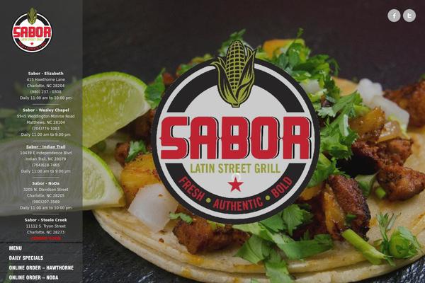 Ristorante theme site design template sample