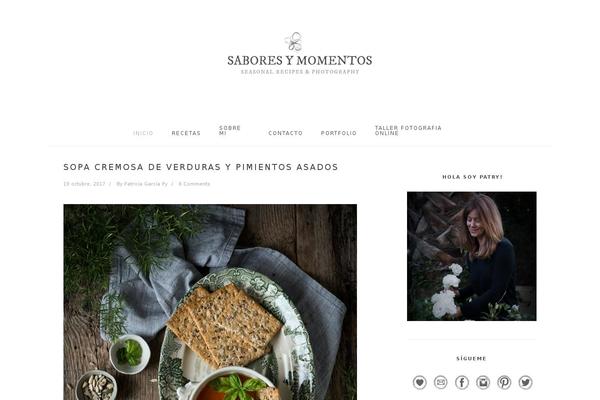 saboresymomentos.es site used Foodiepro-3.0