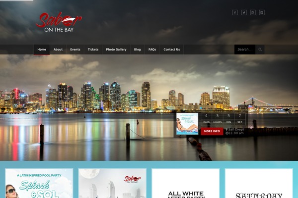 Clubix theme site design template sample
