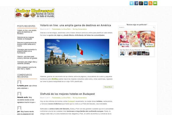 Inspirin theme site design template sample