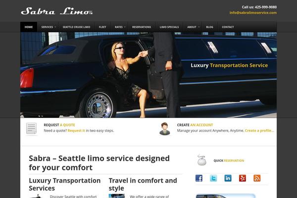 sabralimoservice.com site used Sabra