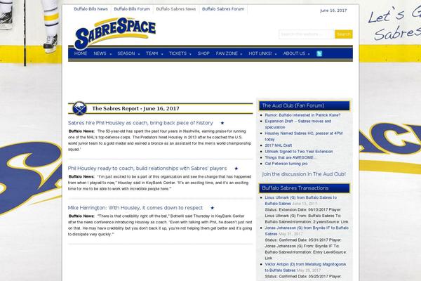 sabrespace.com site used Magazine-prox