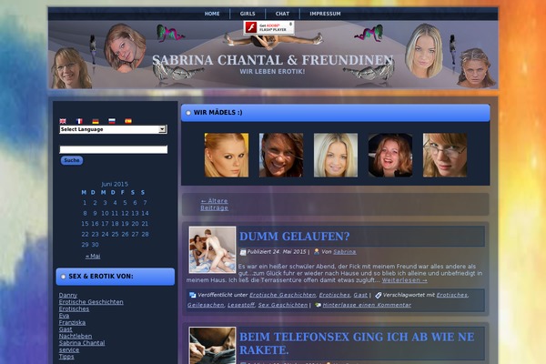 sabrinachantal.de site used Abstract_pink