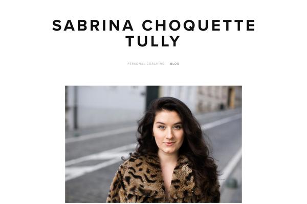 sabrinatully.com site used Starkers