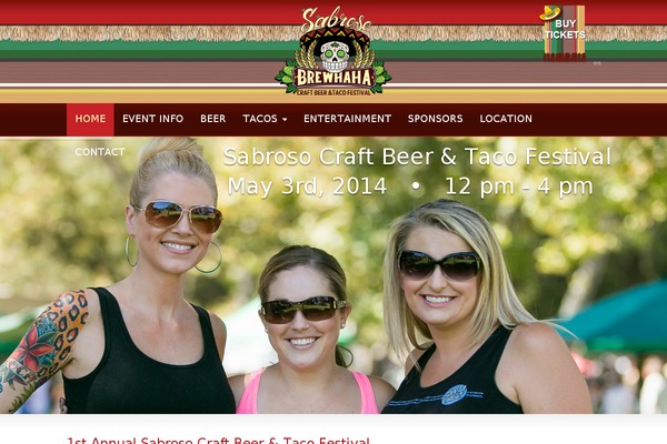 sabrosotacofest.com site used Striking
