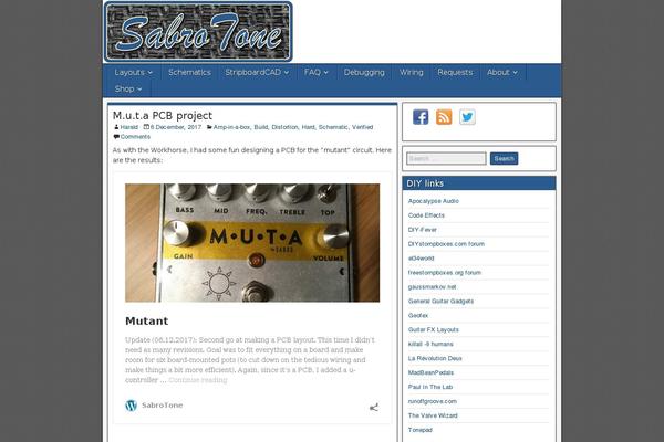 Site using Shopp plugin