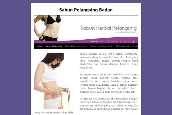 Landingblog theme site design template sample