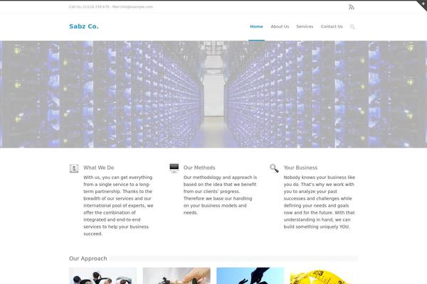Inovado theme site design template sample