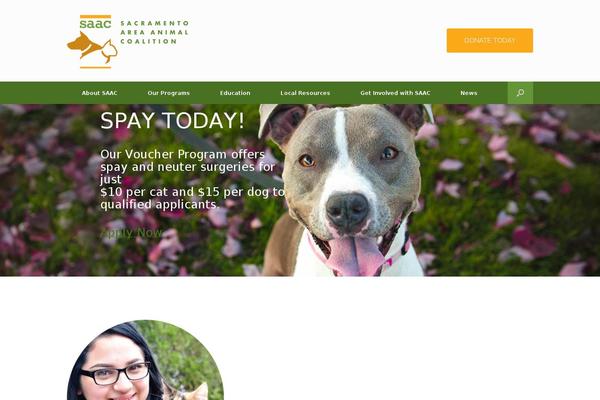 Vantage-child theme site design template sample