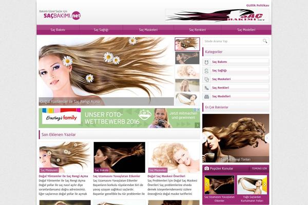 Yaren V2 theme site design template sample