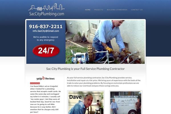 Arcadia theme site design template sample