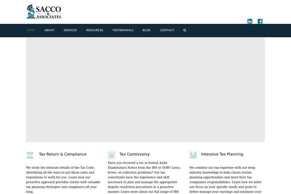 Accounting theme site design template sample