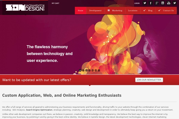 Revenue-pro theme site design template sample