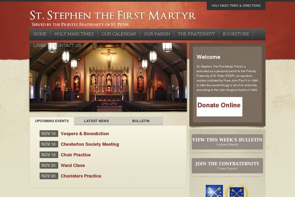 Light of Peace theme site design template sample