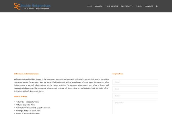 Richer Child theme site design template sample