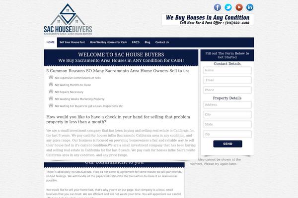 Locality theme site design template sample