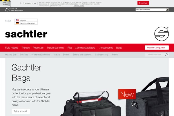 sachtler.co.uk site used Sachtler