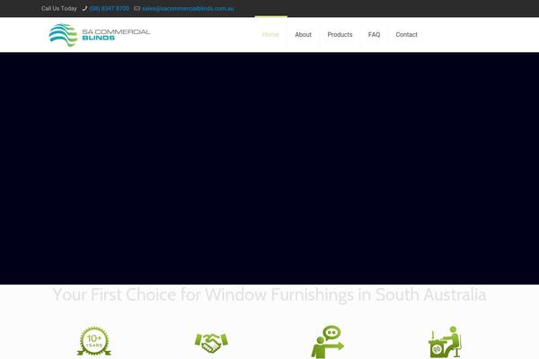 BeTheme Child theme site design template sample