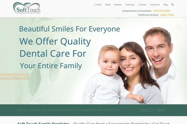 Vellum theme site design template sample
