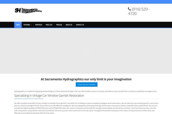 Sh theme site design template sample