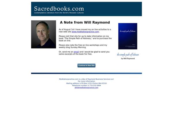 Meditation theme site design template sample