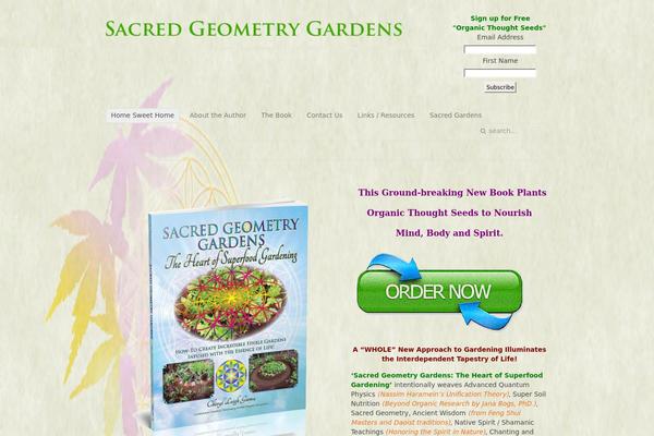 Nano2 theme site design template sample