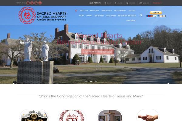 Church and Event theme site design template sample