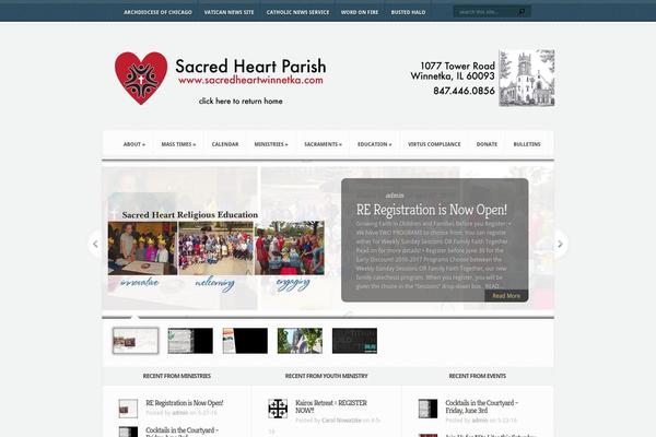 Aggregate theme site design template sample
