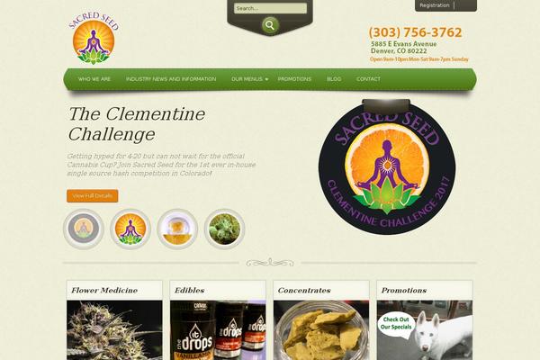 Site using WP Splash Page plugin