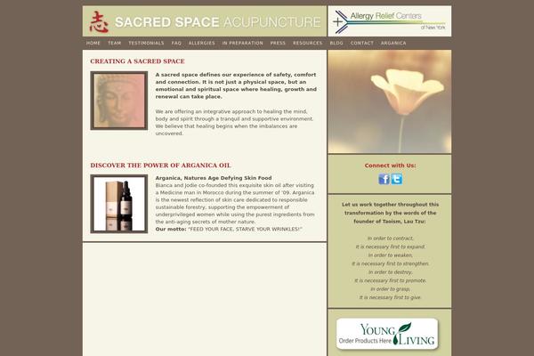 Thesis 1.8 theme site design template sample