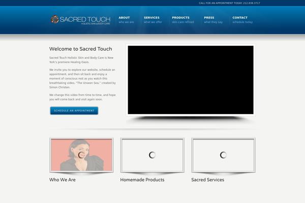 Karma theme site design template sample