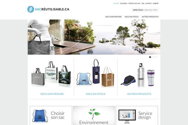 Site using Easing Slider plugin