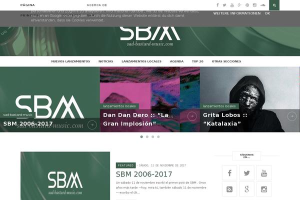 sad-bastard-music.com site used Memory