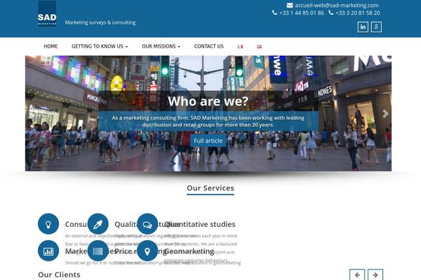 Enigma Premium theme site design template sample