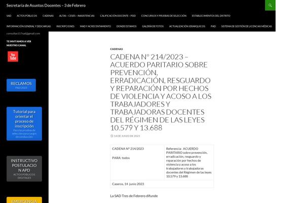 Site using Widget Pack plugin