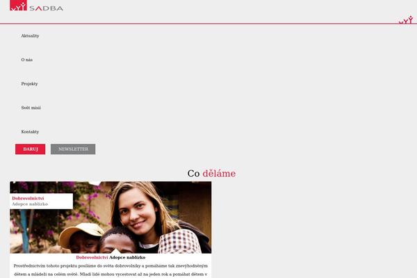 Impreza Child theme site design template sample