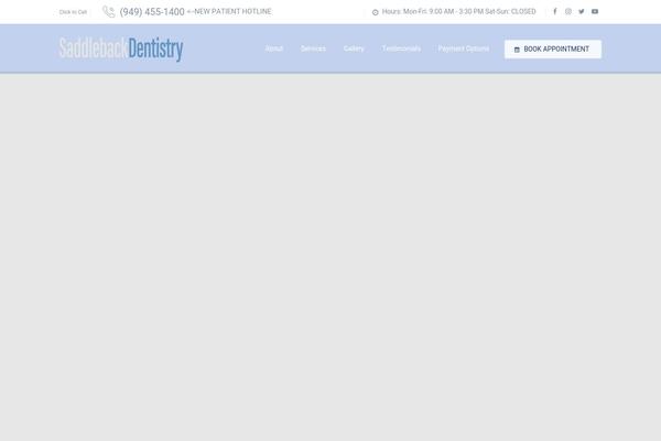 saddlebackdentistry.com site used Labpeak