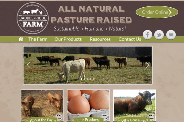 saddleridgefarm.net site used Srf