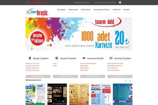 Bigwig theme site design template sample