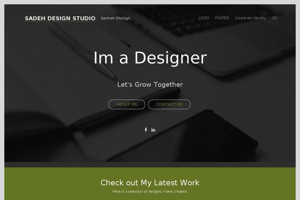 Sterling theme site design template sample