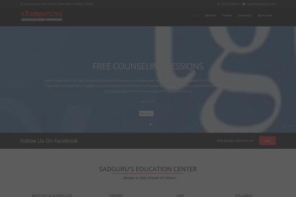 Modality theme site design template sample