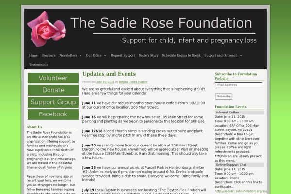 Weaver theme site design template sample