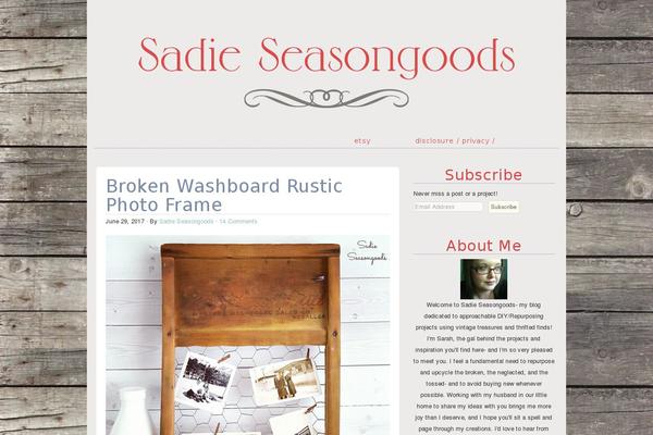 Diana theme site design template sample