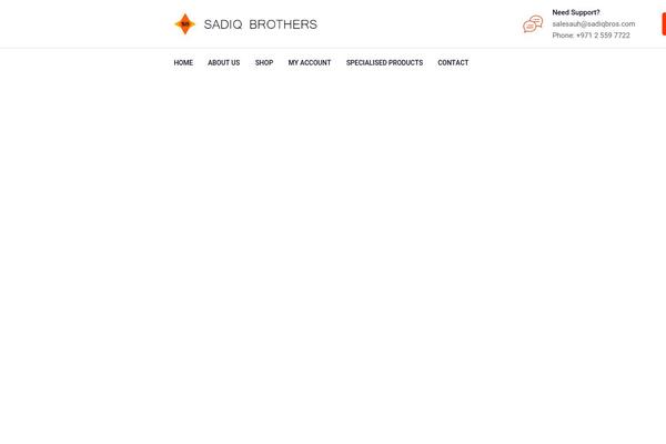 Industro theme site design template sample