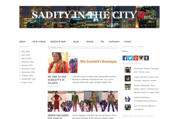 Oxygen theme site design template sample