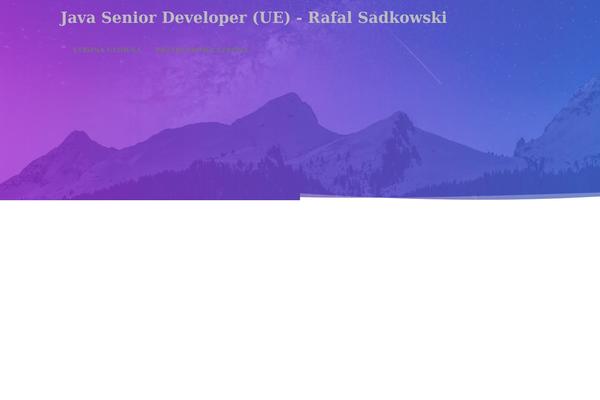 Agama theme site design template sample