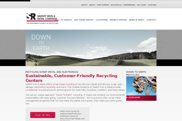Element theme site design template sample